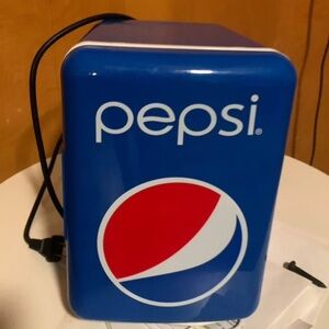 Pepsi Blue and Red Mini Cooler